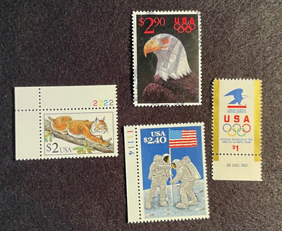 #ad US Stamps VARIOUS $1 Postage #2419 #2482 #2539 #2540 $4.00