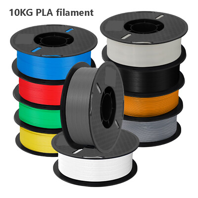 #ad 5KG 10KG 20KG FDM Filament PLA 1.75 mm 3D Printer Consumables 1KG Roll Spool Lot $57.99