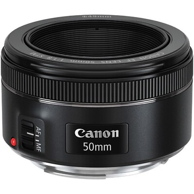 #ad Open Box Canon EF 50mm f 1.8 STM Prime Lens $115.00