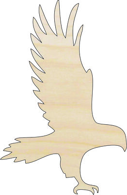 #ad Bird Eagle Laser Cut Out Unfinished Wood Craft Shape BRD153 $27.46