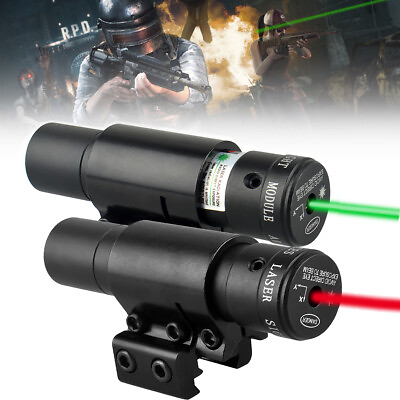 #ad Tactical Green Red Laser Beam Dot Sight Scope For 11 20mm Picatinny Weaver Rails $13.99