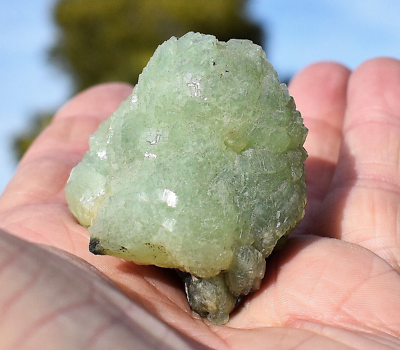#ad 1 3quot; Green PREHNITE Crystal Mineral Specimens * Boulmane Mine Morocco $5.39