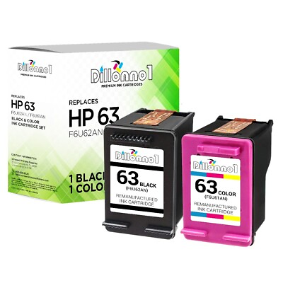 #ad For HP 63 HP 63XL Ink Cartridge Officejet 3830 4650 5258 5255 5252 5260 5212 $14.95