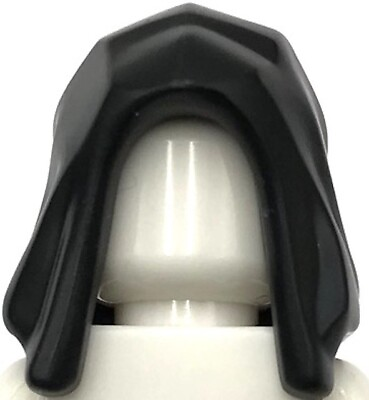 #ad Lego New Black Minifigure Headgear Hood Basic Part $2.99