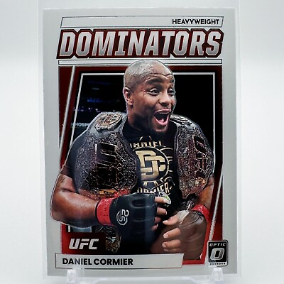 #ad 2023 Donruss Optic UFC Daniel Cormier #14 Dominators White Insert Card $2.99