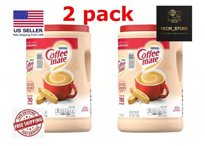 #ad 2 PACK Nestle Coffee mate Original Powdered Coffee Creamer 56 oz FREE SHIPPING $23.33
