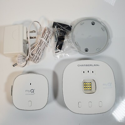 #ad Smart Garage Control Wireless Garage Hub Sensor with Wifi MYQ CHAMBERLAIN Open $27.90