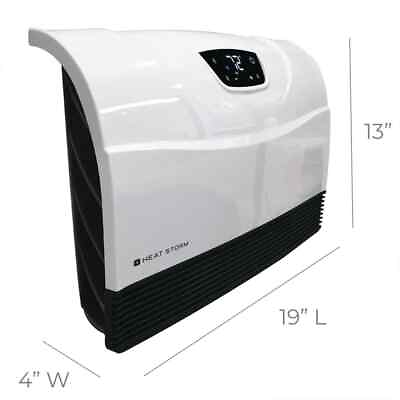 #ad 1500 Watt Smart Heater Deluxe Indoor Wall Mount Infrared Heater w LED Display $156.09
