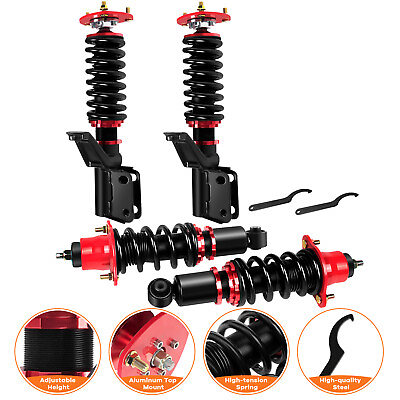 #ad Coilovers For 2002 2006 Acura RSX Struts Adj Height Springs Suspension Kits $257.20