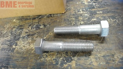 #ad Lot Of 7 Lbs 3 4 10 X 3 1 4quot; Stainless Steel Hex Head Cap Screw $14.00