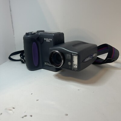 #ad Nikon COOLPIX 990 E990 3.34 MP Swivel Digital Camera Tested READ $44.99