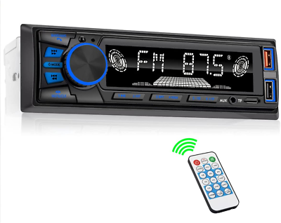 #ad Bluetooth Car Stereo Audio Radio Receiver AM FM System Wireless USB SD MP3 LCD $28.39