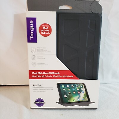 #ad Targus Pro Tek Folio Case for Apple® iPad® 10.2quot; 8th 7th Gen iPad® Air 10.5quot; $16.98