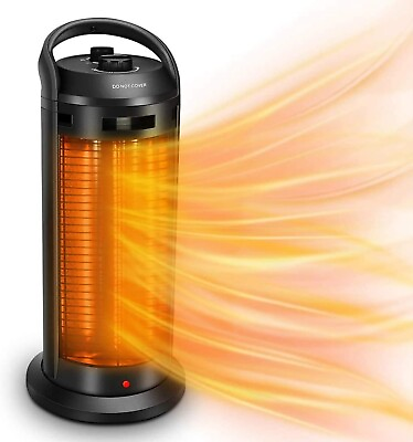 Trustech 2 In 1 Space Radiant Heater 120° Oscillation Infrared Heater $51.92