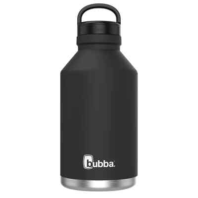 #ad Bubba Insulated Stainless Steel Growler with Wide Mouth Lid 64 oz Rubberized $15.28