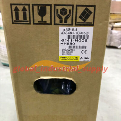 #ad FANUC A06B 6141 H006#H580 Servo Amplifier New In Box Expedited Shipping $2040.00