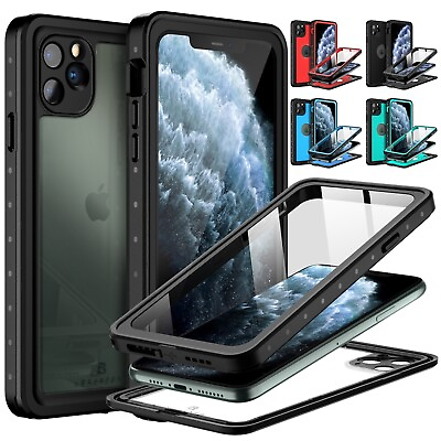 #ad For Apple iPhone 11 11 Pro Max Case Waterproof Shockproof w Screen Protector $16.98