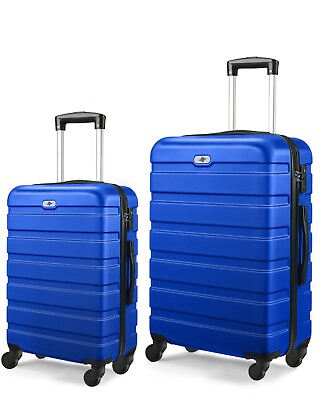 #ad Hardsided Luggage Sets 2 piece With Spinner Wheels20quot; 24 inch Suitcase $79.99