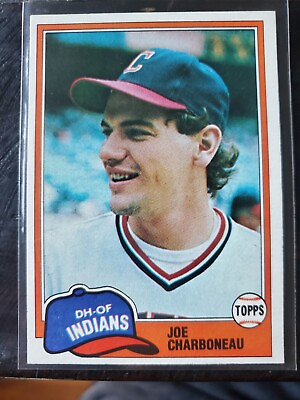 #ad 1981 Topps Joe Charboneau RC Rookie Indians #13 Baseball Card $7.97