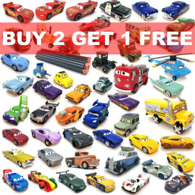 #ad Disney Pixar Cars McQueen Jackson Cruz 1:55 Metal Model Toy Kids Xmas Gifts New $9.10