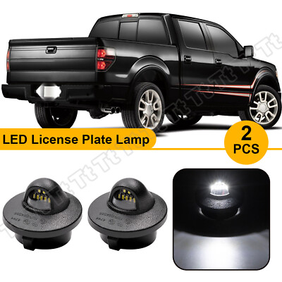 #ad #ad 2X LED License Plate Light Rear Bumper Tag Assembly Lamp For Ford F150 F250 F350 $12.95