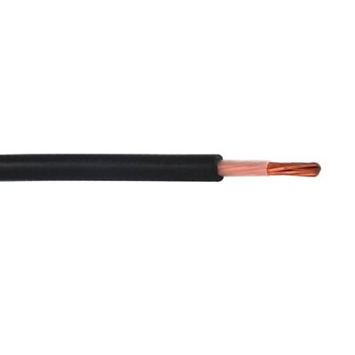 #ad 125#x27; 4 AWG Cathodic Protection Cable Black HMW PE Insulation Wire 600V $270.00