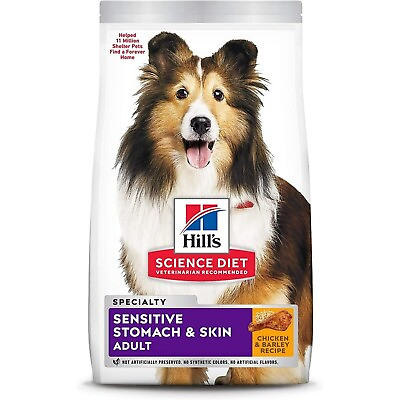 #ad Hill#x27;s Science Diet Adult Sensitive Stomach amp; Skin Chicken Recipe Dry Food 30lb $53.88