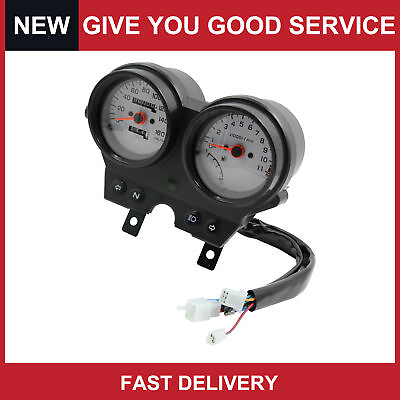 #ad Universal DC 12V Motorcycle Dual Odometer Tachometer Speedometer Pack of 1 $39.69