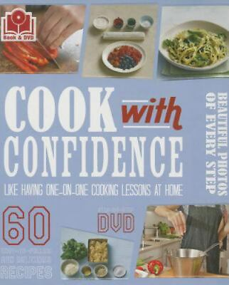 #ad Cook with Confidence: Like Having One On One Cooking Lessons at Home With DVD $5.28