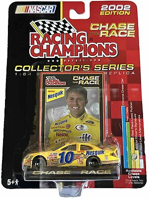 #ad Racing Champions 2002 Edition Chase The Race #10 Scott Riggs Nesquik Ford Taurus $2.69