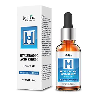 #ad Hyaluronic Acid Serum for Face with Vitamin C amp; E Anti Aging Moisturizing ... $14.66