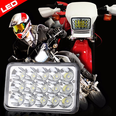 #ad 4X6quot; Motorcycle LED Headlight Lamp Hi Low for Honda XR250 XR250L XR650L XR650R $24.88