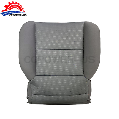 #ad Driver Side Bottom Gray Cloth Seat Cover For 2015 2019 Chevy Silverado 2500 $92.88
