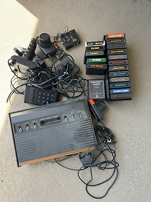 #ad Atari 2600 Console Lot Untested For Parts $250.00