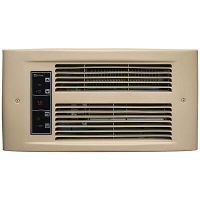 #ad KING Electric Wall Heater 240 Volt 1750 Watt W Timer and Summer Fan Almondine $577.74