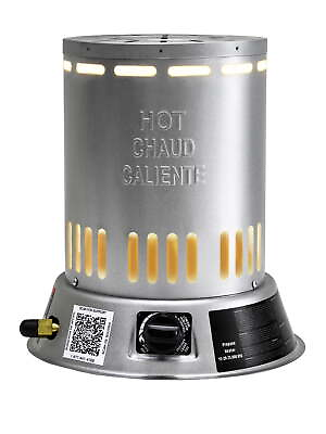 15000 25000 BTU Indoor Outdoor Portable Propane Convection Heater with 10 ft. $56.99