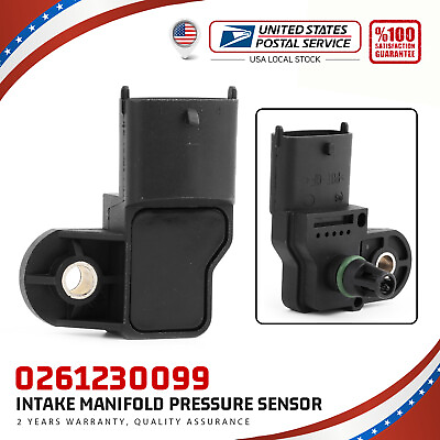 NEW Genuine 0261230217 Intake Manifold Pressure Sensor Honda Civic Can Am $14.59