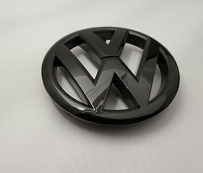 #ad Volkswagen VW Golf Mk6 GTI TSI TDI R20 Front Grille Emblem Black 2010 2014 $31.24