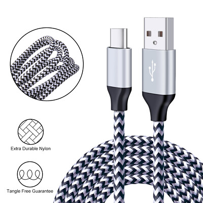 #ad USB C Lead For Samsung S22 S21 S20 S10 Type C Charging Fast Charger Phone Cable $3.99