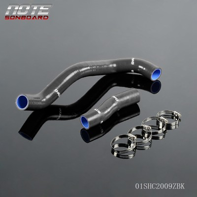 #ad SILICONE RADIATOR HOSE FIT FOR TOYOTA LEXLIS IS300 JCE10 2JZ GE 98 05 BLACK $22.58