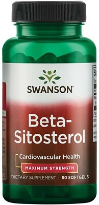 #ad Beta Sitosterol Maximum Strength 160 mg 60 Capsules Healthy Cholesterol Levels $9.95