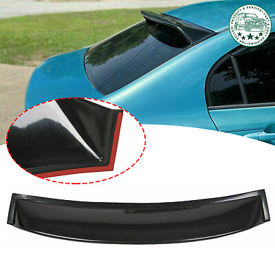 #ad For 2012 2015 13 14 Honda Civic 4DR Rear Window Roof Spoiler Visor Vent Wing ABS $31.85