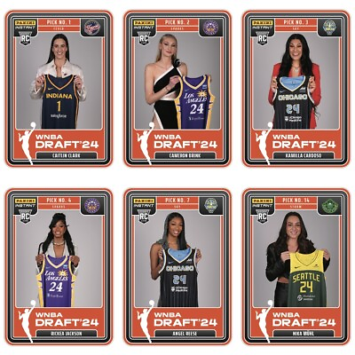 #ad 2024 Panini Instant WNBA ROOKIE CARD DRAFT NIGHT SP Pick A Card RC 🔥 $9.99
