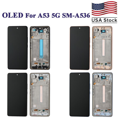#ad OLED Display LCD ScreenTouch Digitizer Assembly for Samsung Galaxy A53 5G A536 $43.12