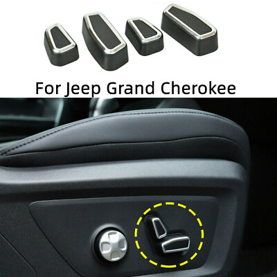 #ad 4x Front Seat Adjust Switch Cover Trim For Jeep Cherokee Grand amp; Jeep Cherokee $18.49