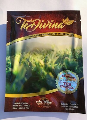 #ad Vida Divina TeDivina Detox Tea All Organic Healthy Cleansing Formula. $17.99
