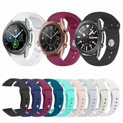 #ad Silicone Sports Strap Watch Band Wristband For Samsung Galaxy Watch 3 41MM 45MM $6.99