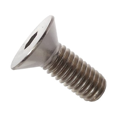 #ad #ad 1 4 20 Flat Head Socket Cap Allen Screws Stainless Steel All Quantity Lengths $19.22
