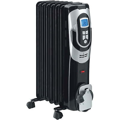 #ad LifeSmart 1500W Digital Oil Filled Radiator 3 heat Setting Portable Space Heater $89.99