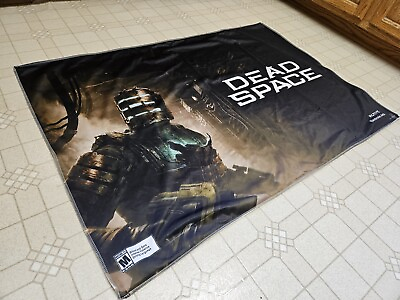 #ad GameStop Fabric Cloth Promo Dead Space 4ft X 33” RARE Marketing $64.99
